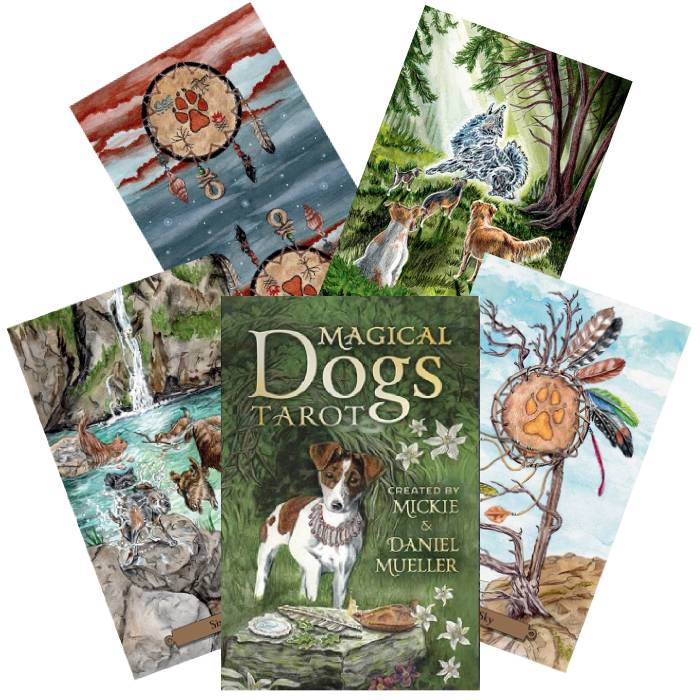 Magical Dogs Tarot cards Llewellyn Llewellyn