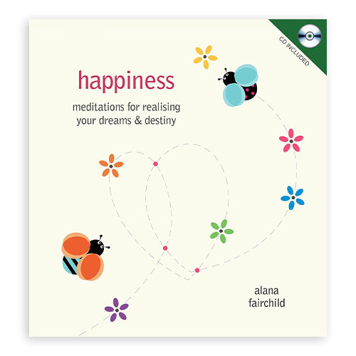 Happiness: Meditations for Realising Your Dreams & Destiny - Book & CD Blue Angel Blue Angel
