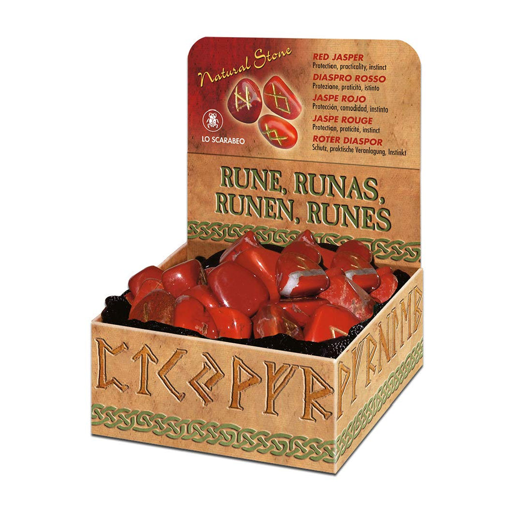 Red Jasper Runes Lo Scarabeo Lo Scarabeo