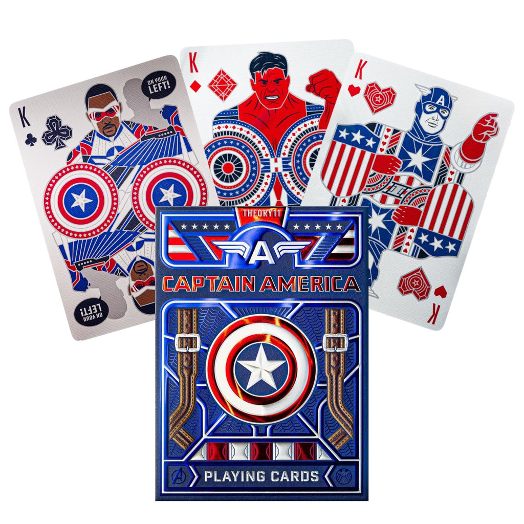 Captain America Playing Cards Theory11 Theory 11