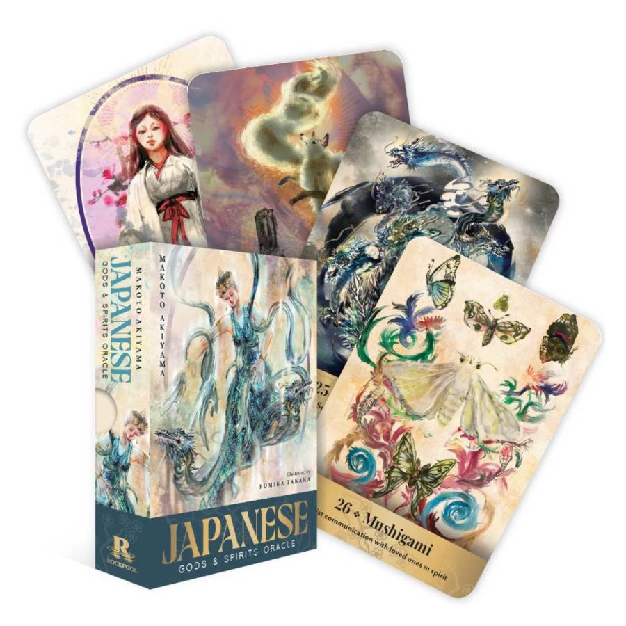 Japanese Gods & Spirits Oracle Deck Rockpool Publishing Rockpool
