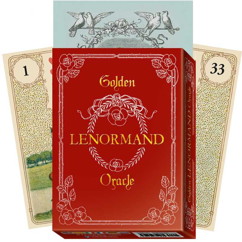 Golden Lenormand Oracle cards Lo Scarabeo Lo Scarabeo