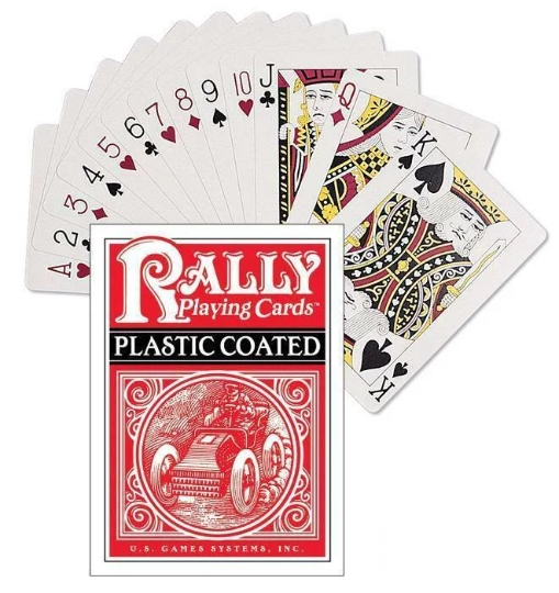 Rally Playing Cards Us Games Systems (red) US Games Systems