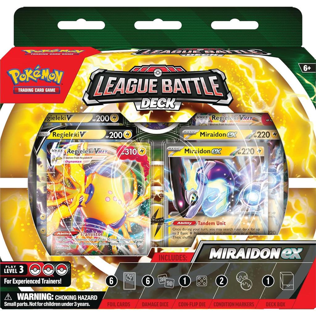 Pokémon TCG: Miraidon ex League Battle Deck (ENG) – CardsHouse