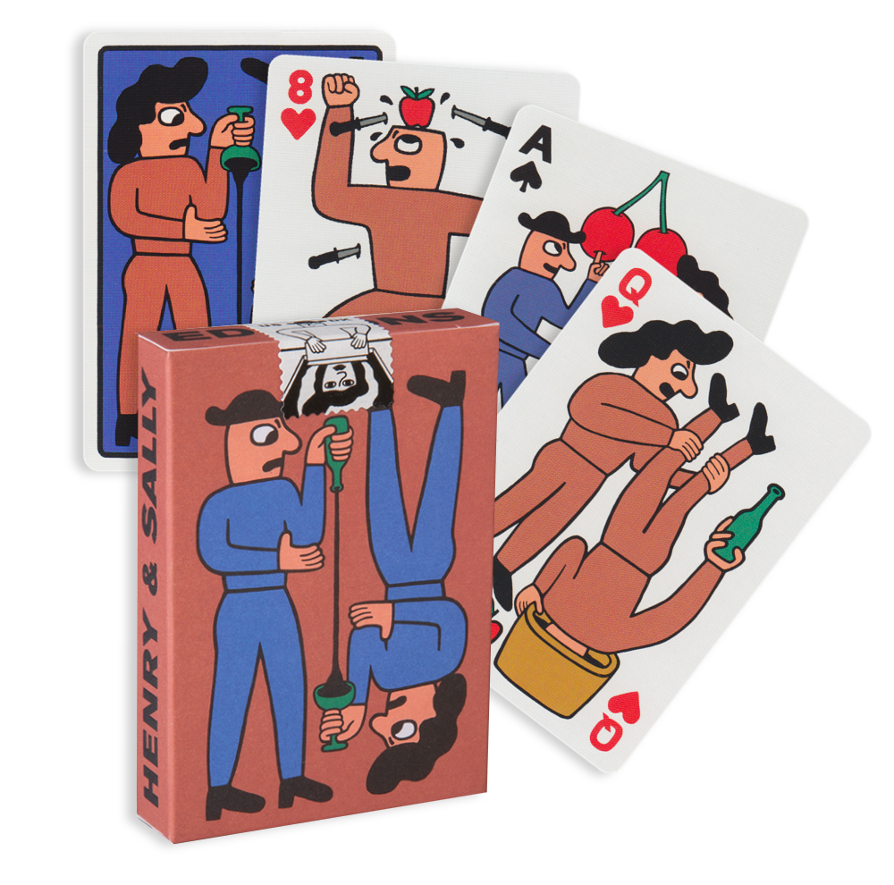 Henry and Sally cards Art of play (brown) Art of Play