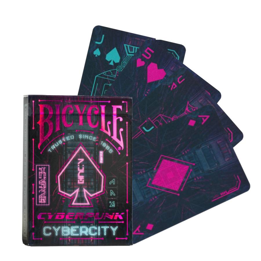 Bicycle Cyberpunk Cybercity cards Bicycle