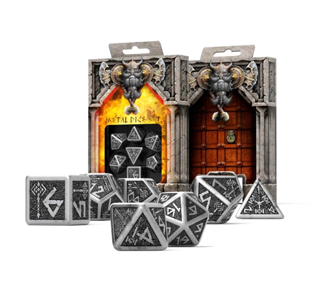 Metal Dwarven Dice Set Q-Workshop