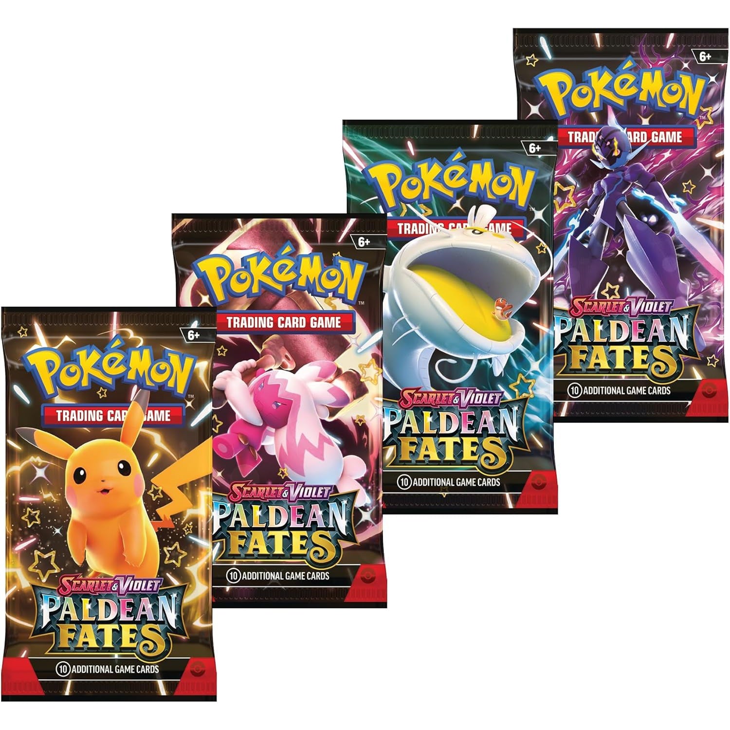 walmart pokemon cards mega ex Pokémon Scarlet & Violet: Paldean Fates Booster Bundle – CardsHouse