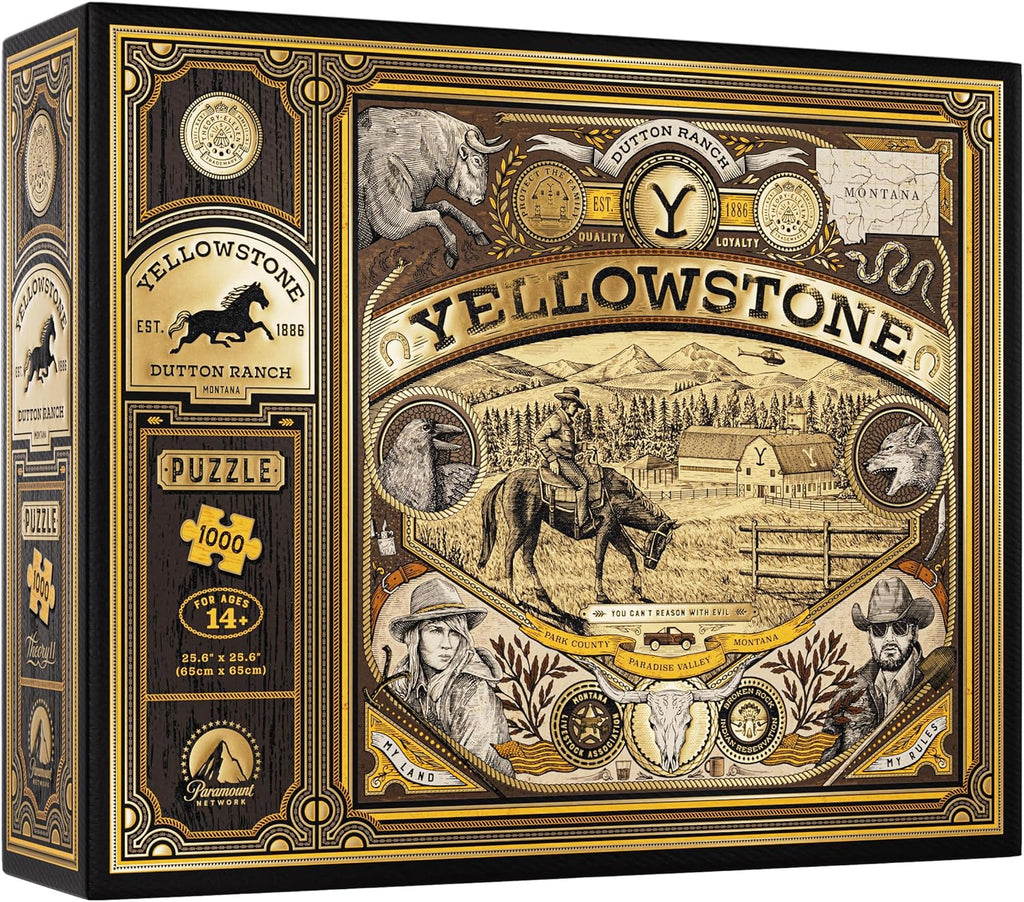 Yellowstone Jigsaw Puzzle 1000 pcs. Theory11 Theory 11