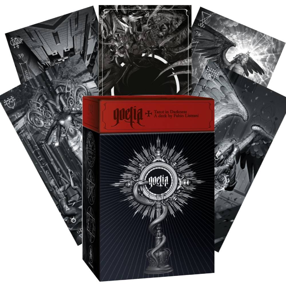 Goetia Tarot In Darkness Cards Lo Scarabeo Lo Scarabeo