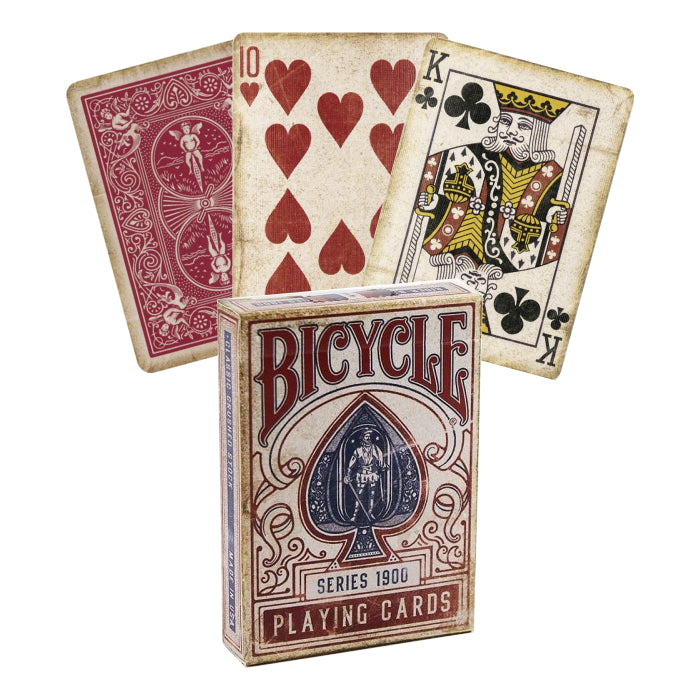 Ellusionist 1900 Bicycle series cards (red) Ellusionist