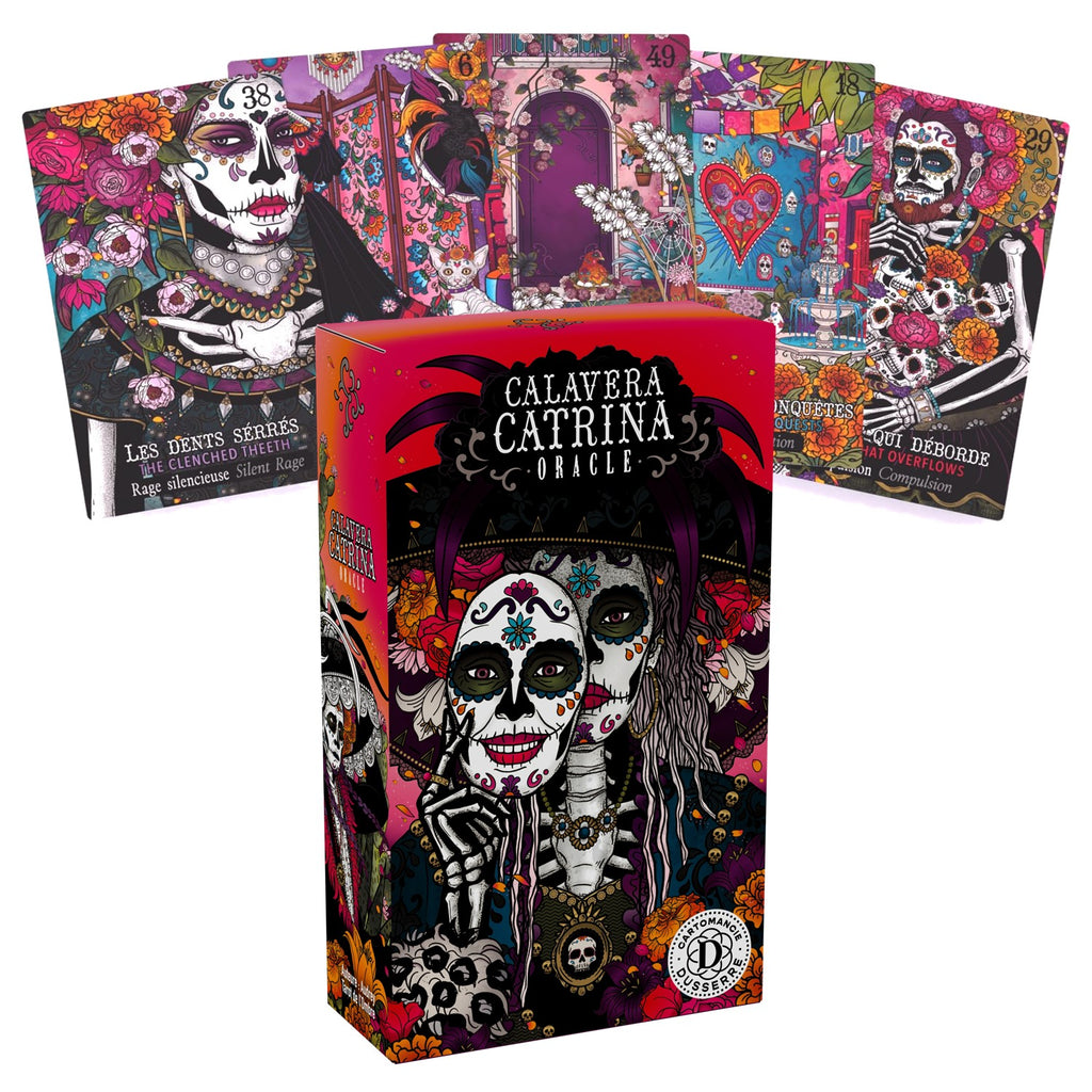 Calavera Catrina Oracle Cards Dusserre by Cartamundi Dusserre Cartomancie