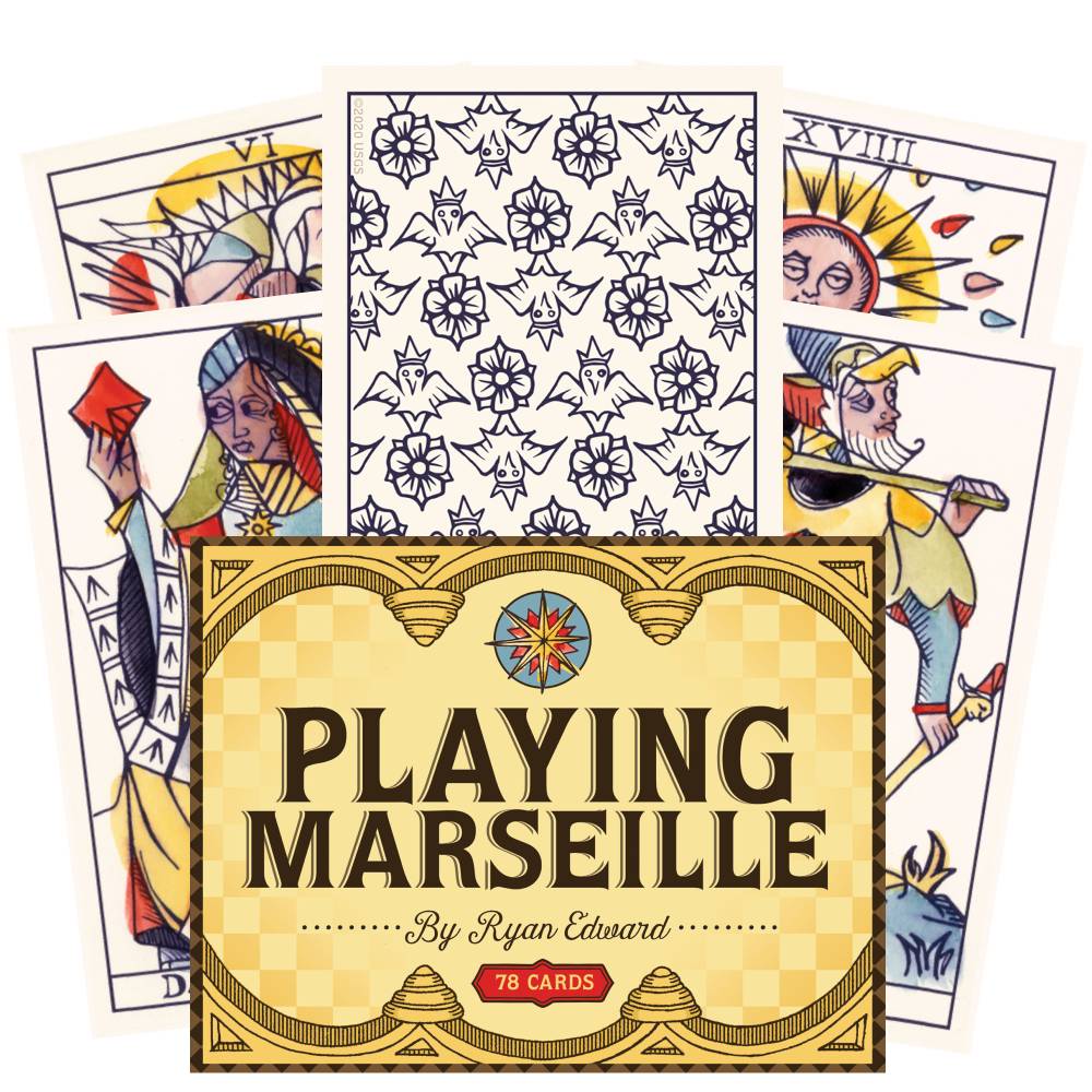 Playing Marseille Tarot Cards US Games Systems US Games Systems