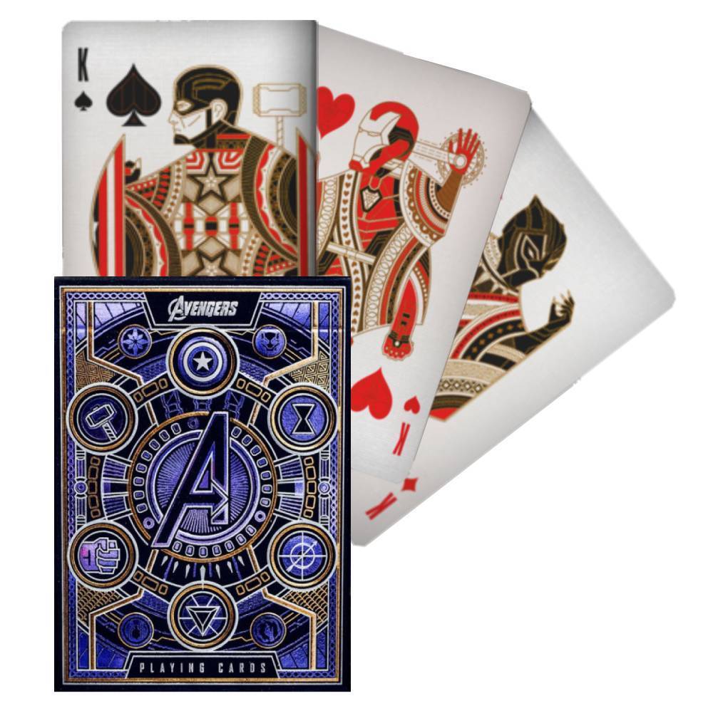 Avengers The Infinity Saga Theory11 playing cards (Purple) – CardsHouse