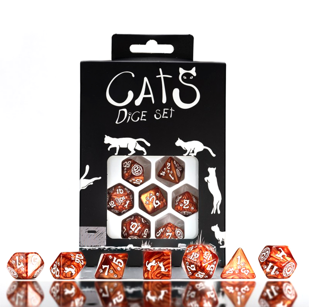 Cats Muffin Dice Set Q-Workshop