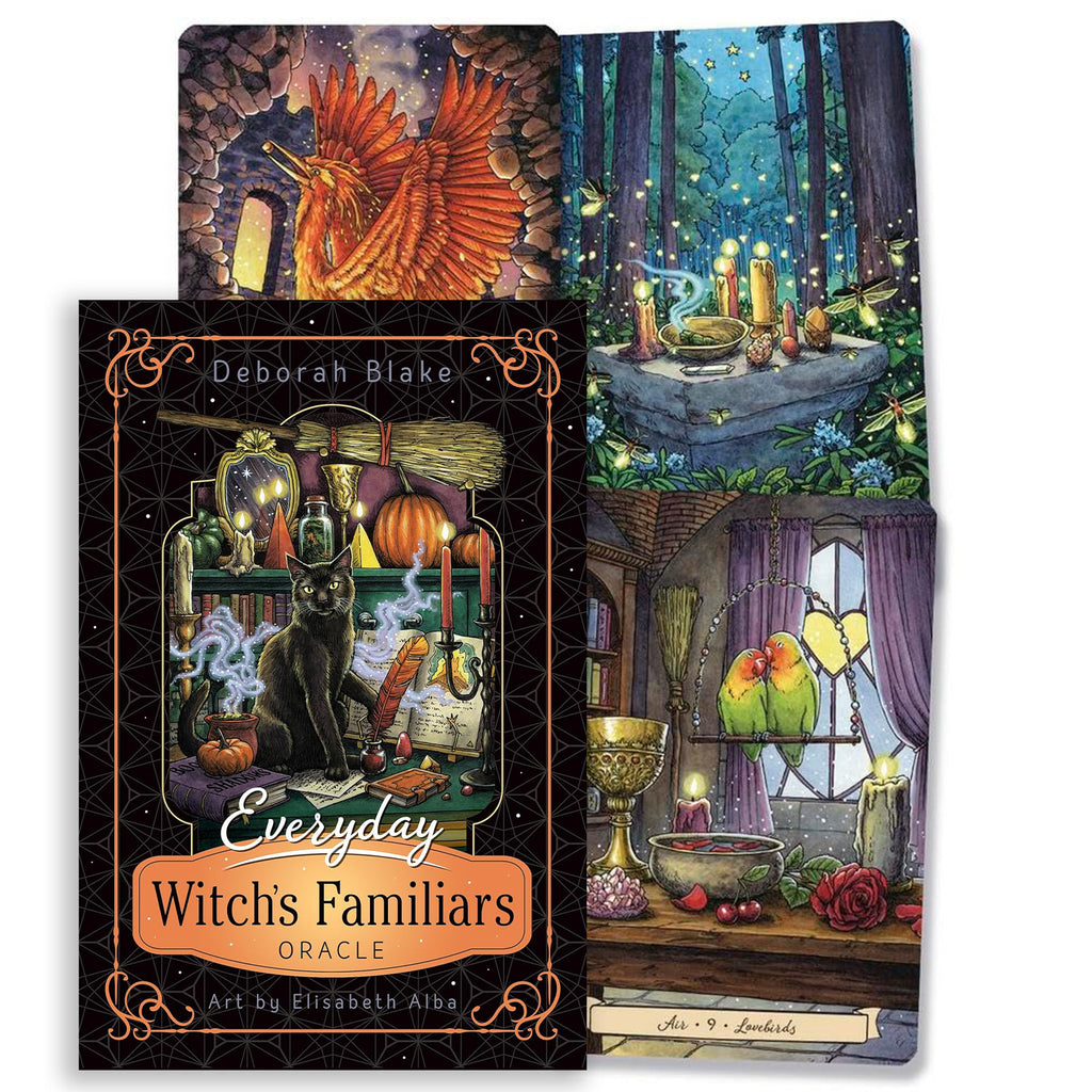 Everyday Witch's Familiars Oracle Kit Llewellyn Llewellyn