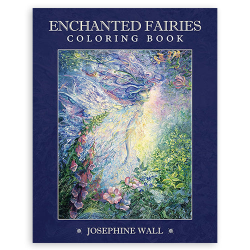 Enchanted Fairies Coloring Book Blue Angel Blue Angel