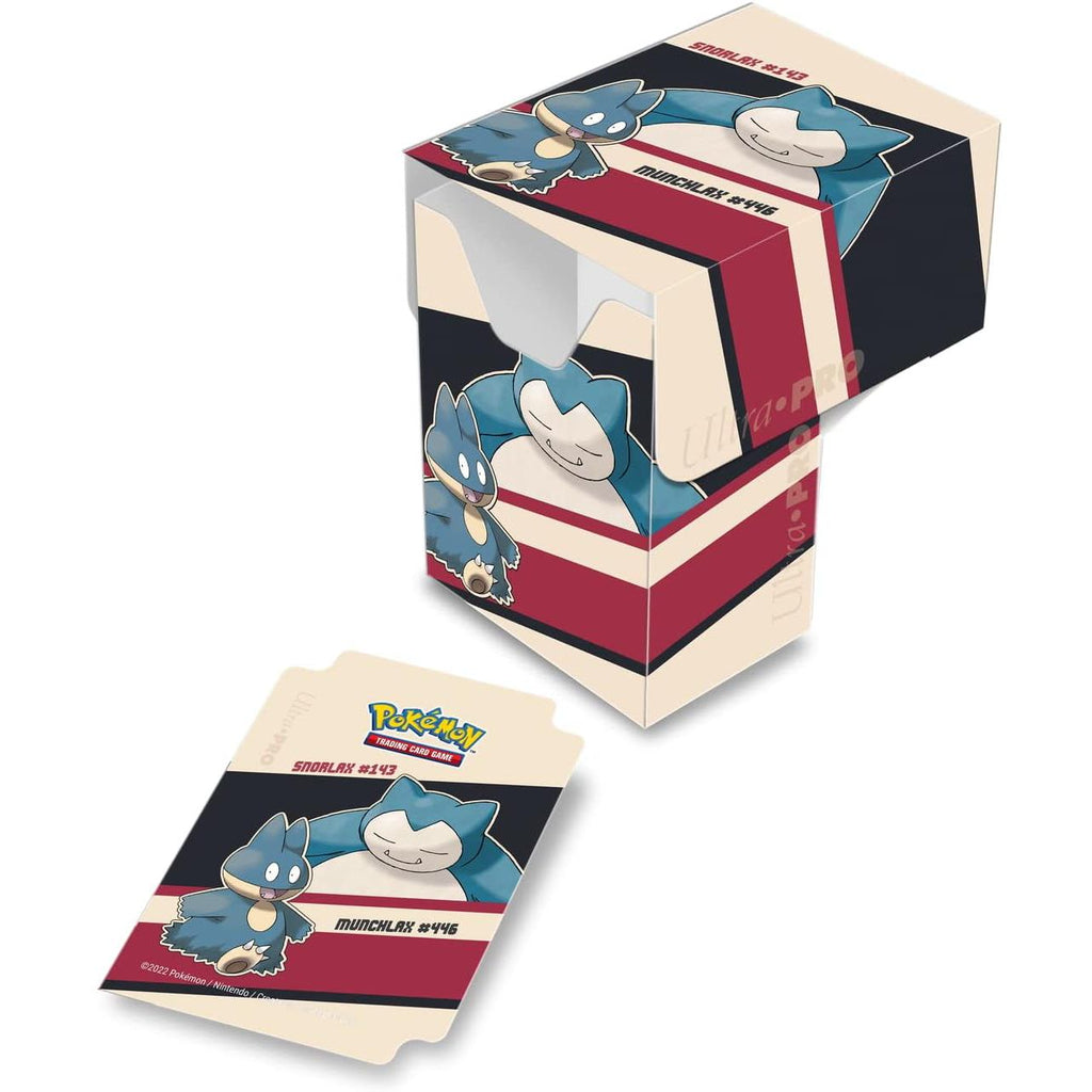 Snorlax and Munchlax Full-View Deck Box for Pokémon Ultra Pro Ultra PRO