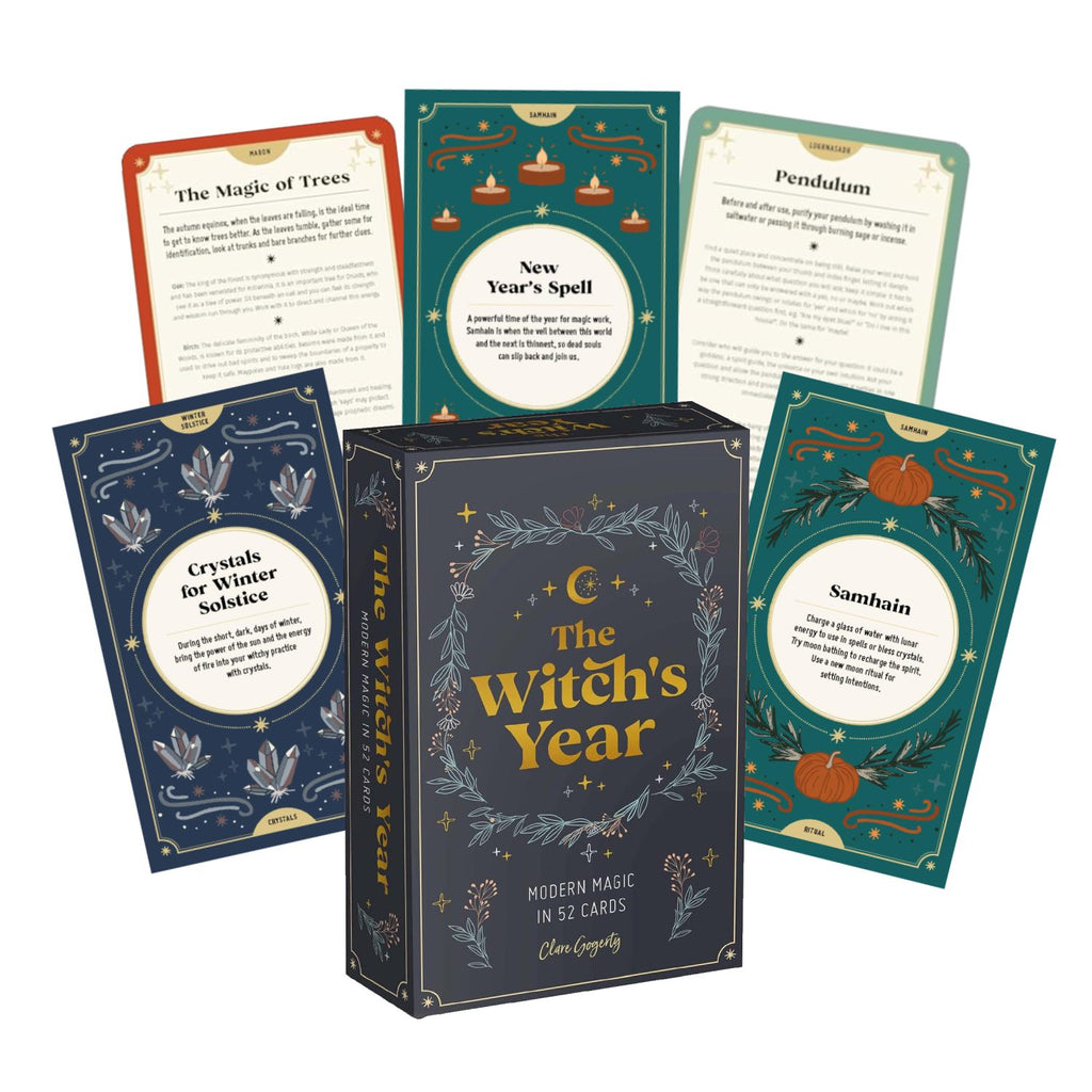 The Witch's Year: Modern Magic Cards Deck David & Charles David &amp; Charles
