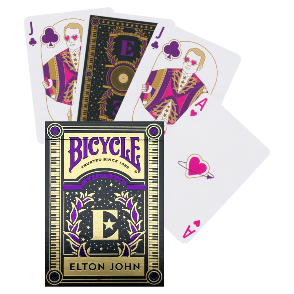 Bicycle Elton John cards Bicycle