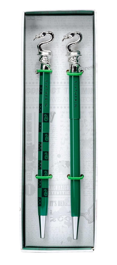 Harry Potter: Slytherin Pen And Pencil Set (Set Of 2) Insight Editions Insight Editions