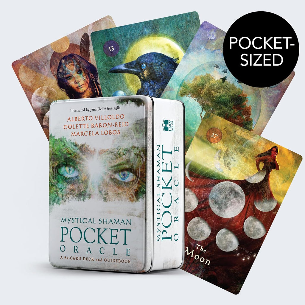Mystical Shaman Pocket Oracle cards with tin box Hay House Hay House