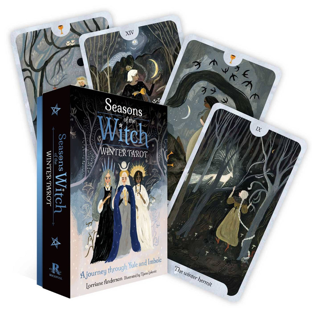 Seasons of the Witch Winter Tarot Cards Rockpool Publishing Rockpool