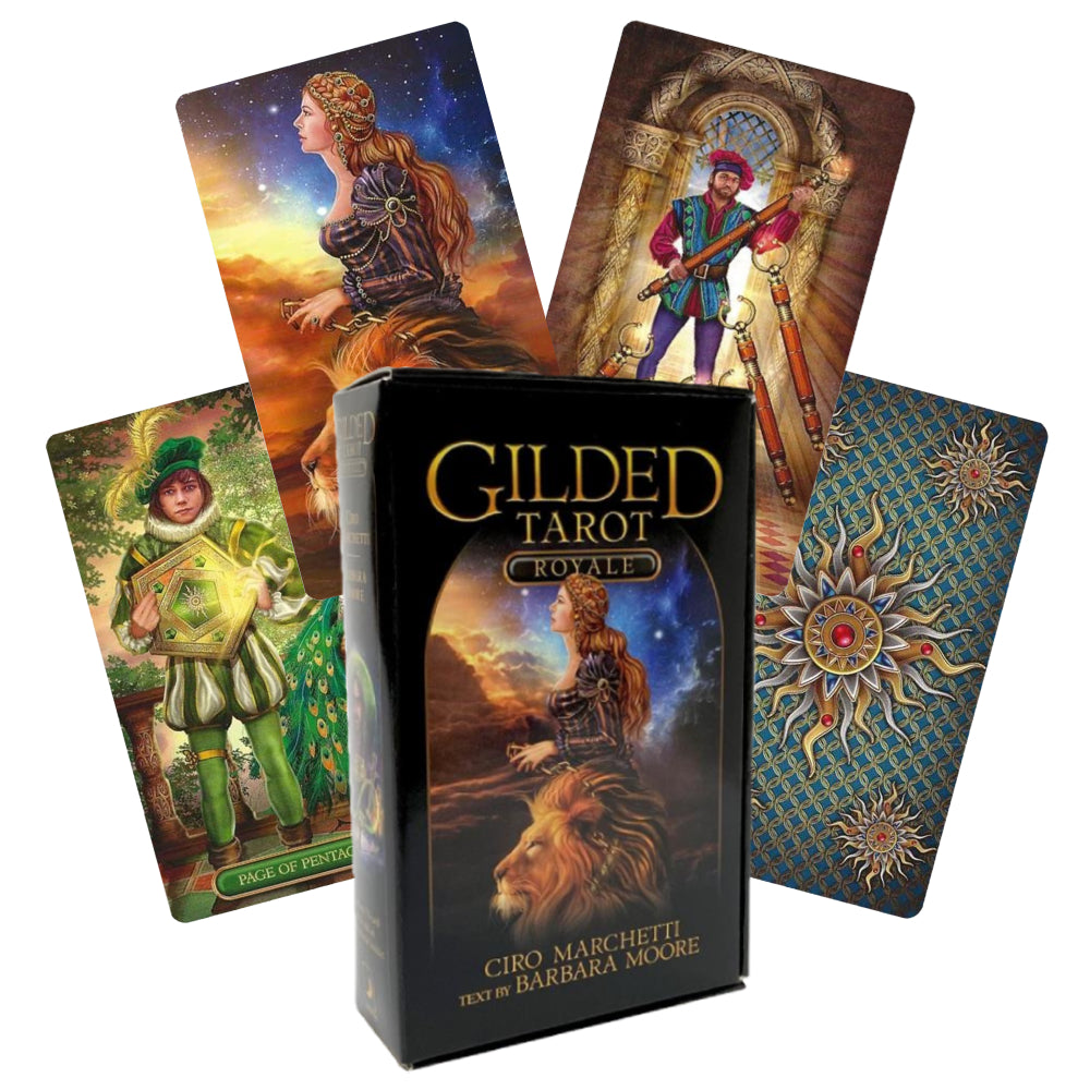 Gilded Tarot Royale cards Llewellyn Llewellyn