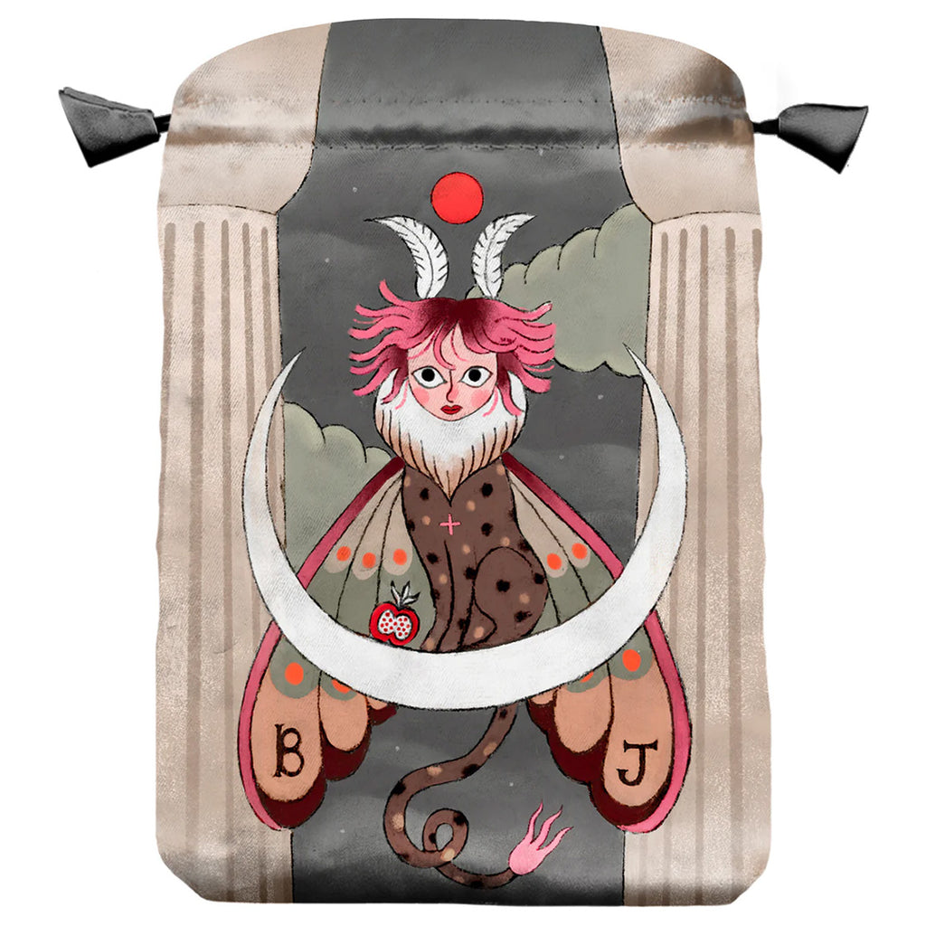 Wicked Moon Satin Bag for Cards Lo Scarabeo Lo Scarabeo