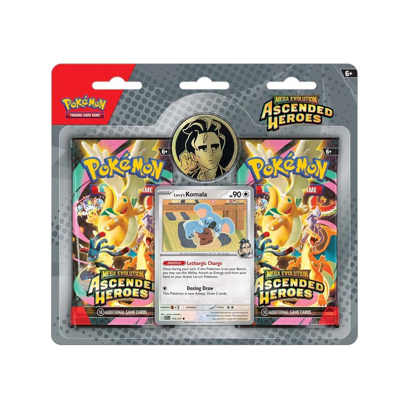 larry pokemon card Pokémon Mega Evolution Ascended Heroes Collection Blister Larry – CardsHouse