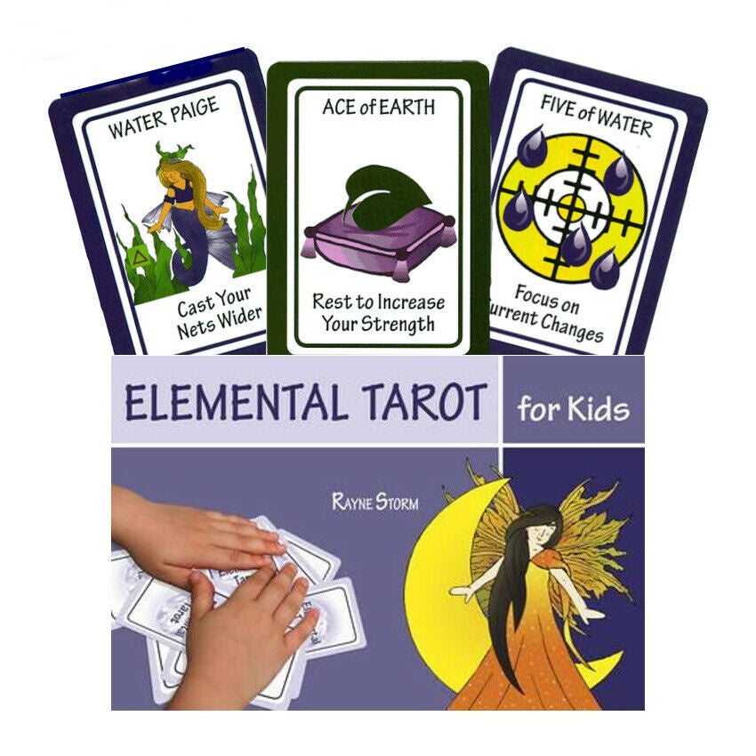 Elemental Tarot for Kids cards Schiffer Publishing Schiffer Publishing