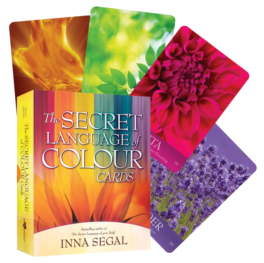 Secret Language of Colour oracle cards Blue Angel Blue Angel