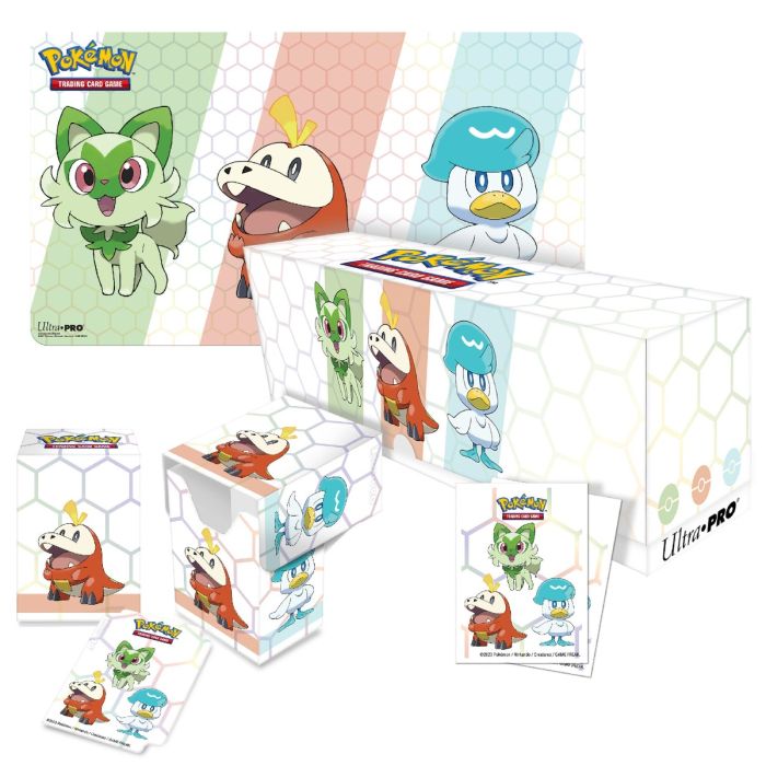 Paldea First Partner Holiday Accessory Bundle for Pokémon Ultra Pro Ultra PRO