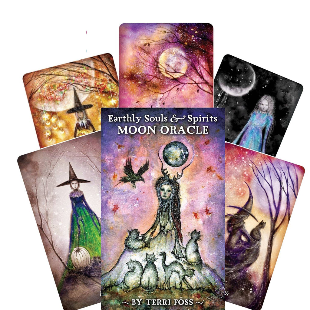 Earthly souls and spirits Moon Oracle Cards and guidebook US Games Systems US Games Systems
