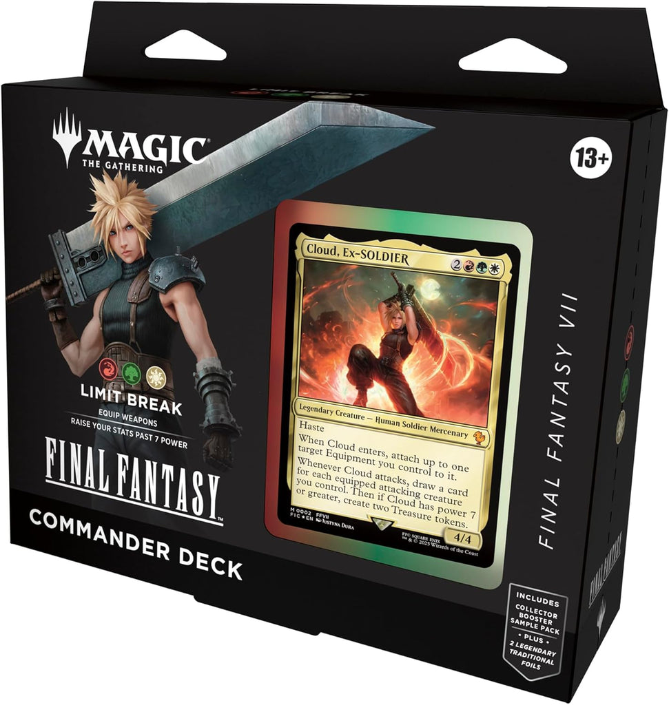 Magic The Gathering: Final Fantasy Limit Break Commander Deck (Final Fantasy VII) Magic The Gathering