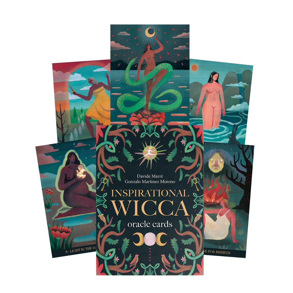 Inspirational Wicca Oracle Cards Lo Scarabeo Lo Scarabeo