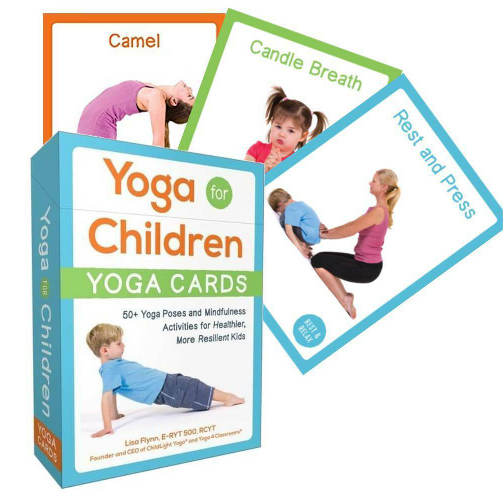 Yoga For Children Cards Adams Media Adams Media