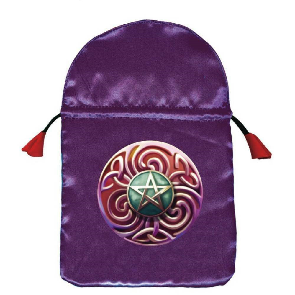 Magic Star Satin Purple Bag Cards Lo Scarabeo Lo Scarabeo