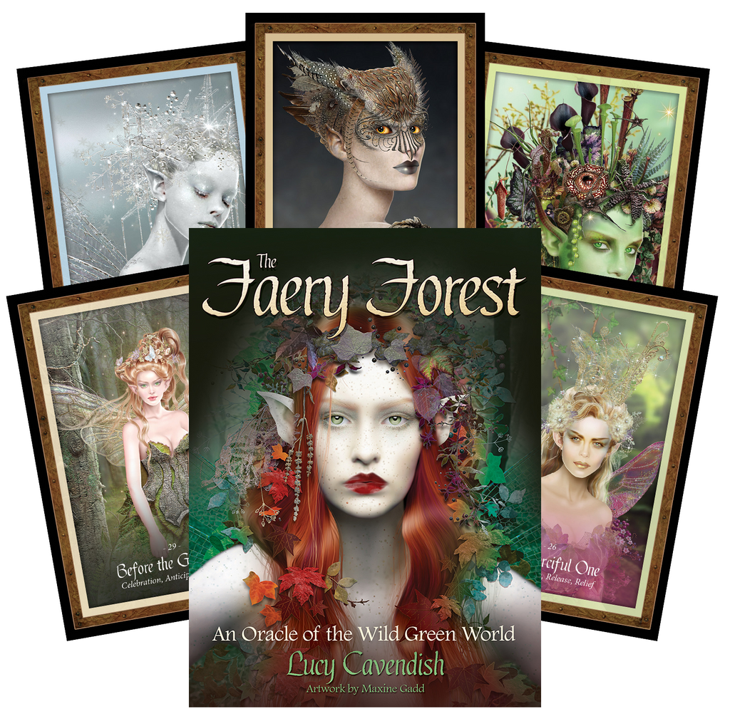 The Faery Forest Oracle Cards Blue Angel Blue Angel