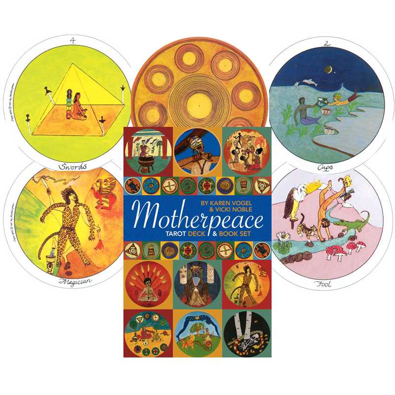 Motherpeace Round deck (mini) and book set US Games Systems US Games Systems