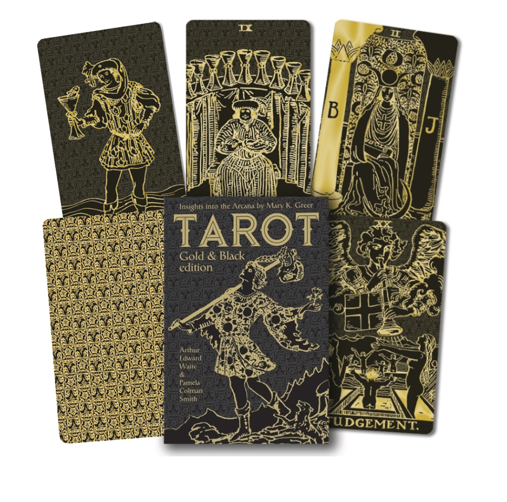 Tarot Gold and Black Edition Cards Lo Scarabeo Lo Scarabeo