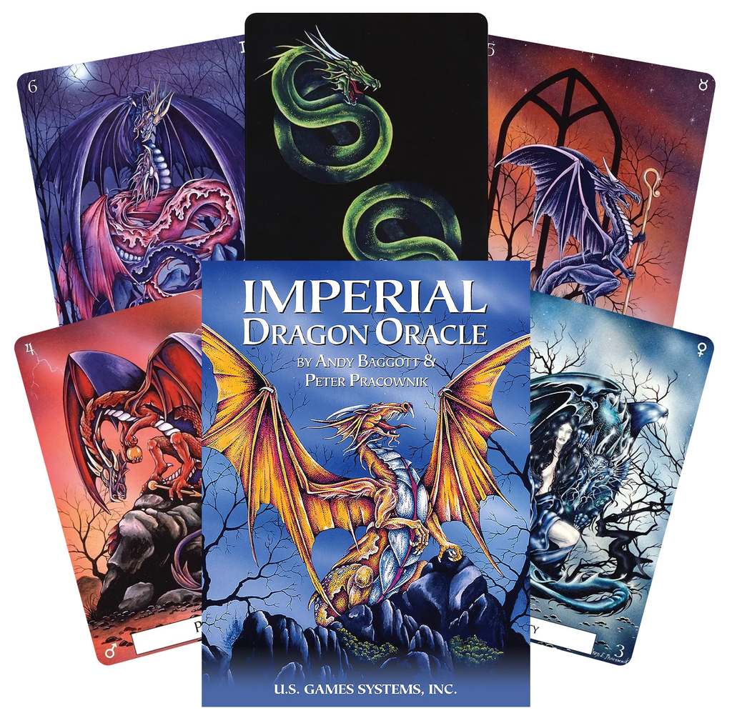 Imperial Dragon Oracle cards US Games Systems US Games Systems