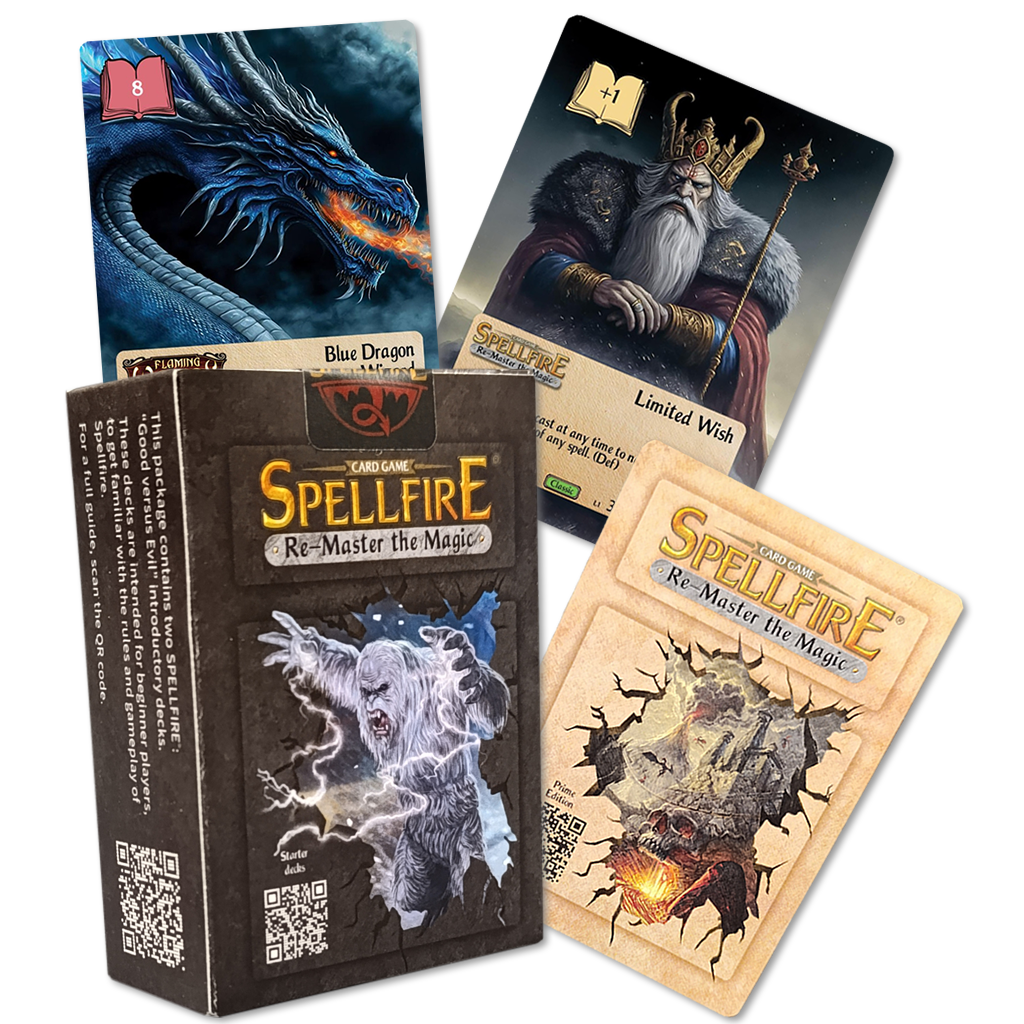 Spellfire Re-Master The Magic Starter Deck Card Game Spellfire