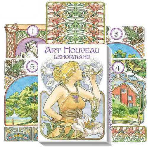 Art Nouveau Lenormand cards Lo Scarabeo Lo Scarabeo