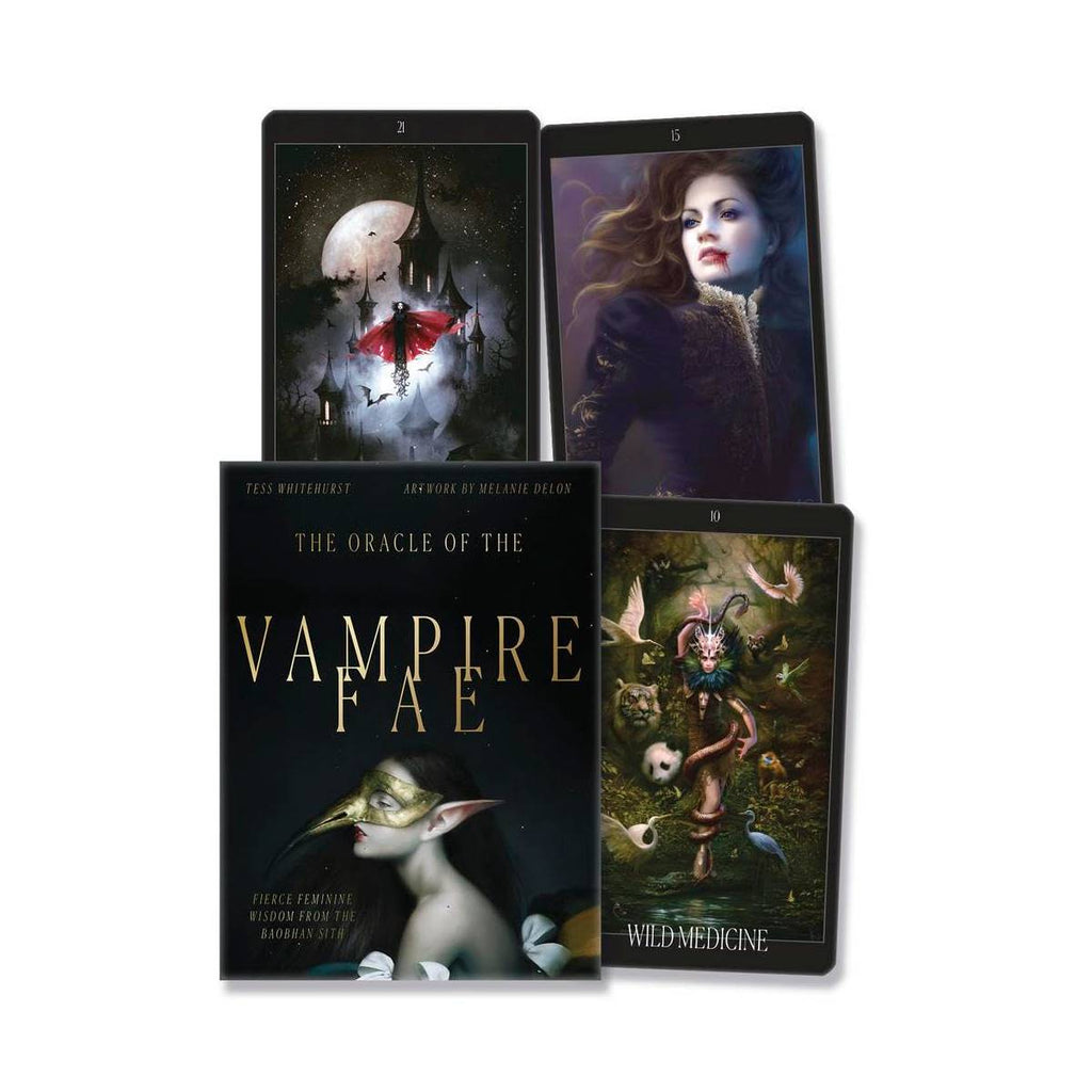 The Oracle of the Vampire Fae cards Blue Angel Blue Angel