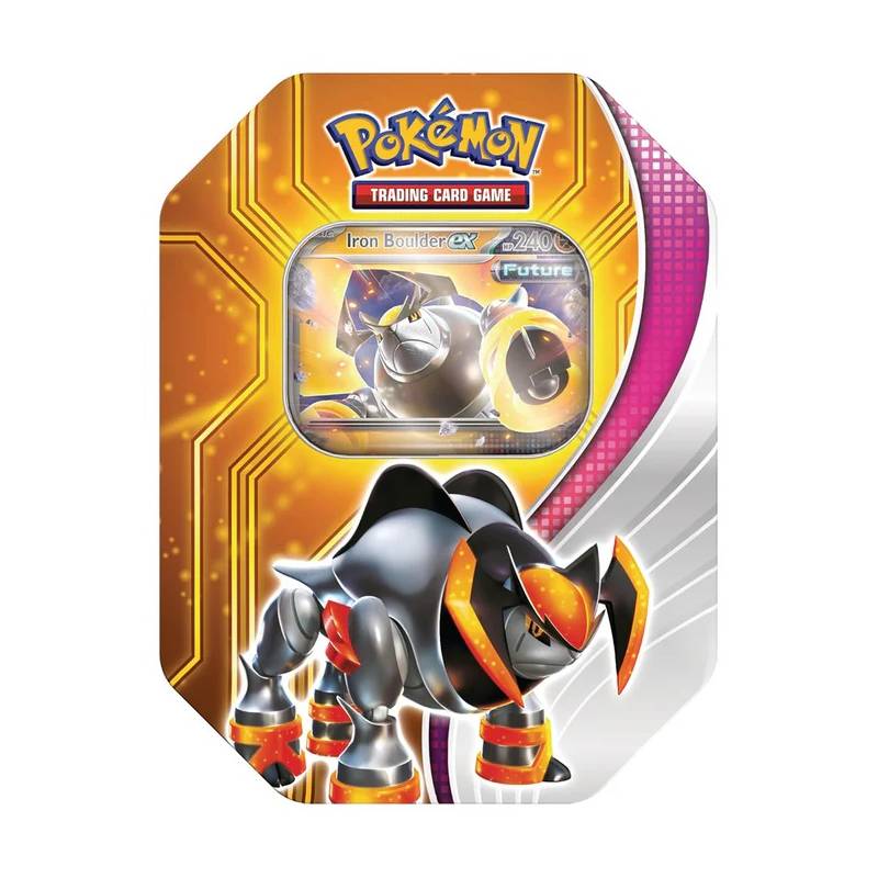 Pokémon TCG: Paradox Destinies Ex Tin (Iron Boulder Ex) – CardsHouse