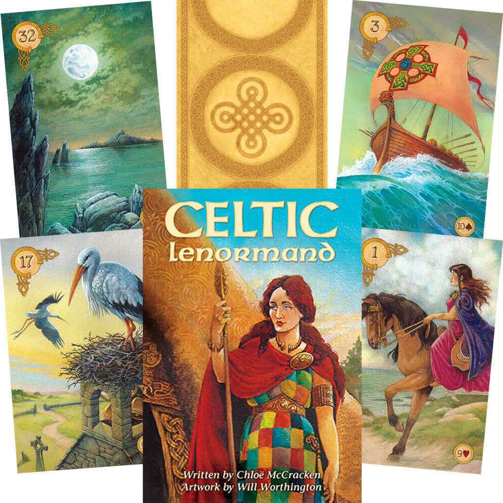 Minor Defect Celtic Lenormand cards US Games Systems US Games Systems