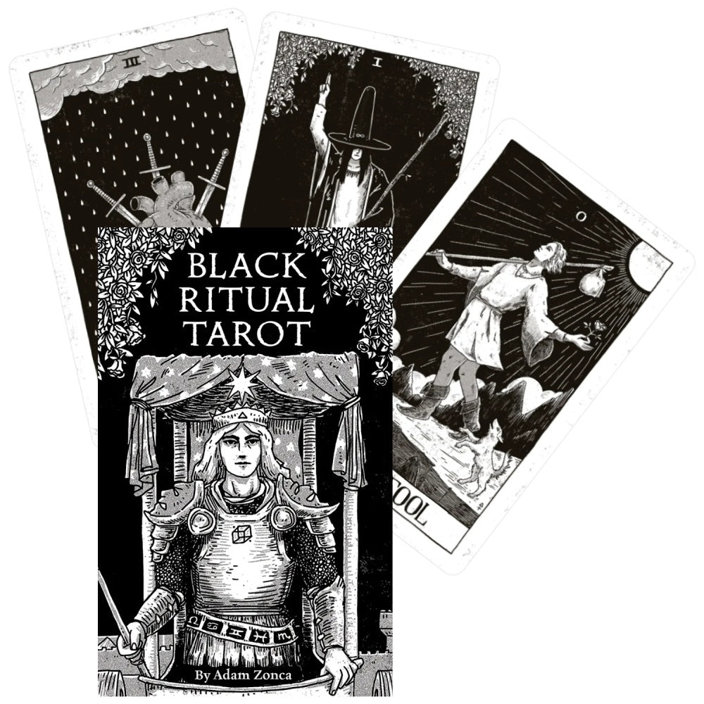 Black Ritual Tarot Deck US Games Systems US Games Systems