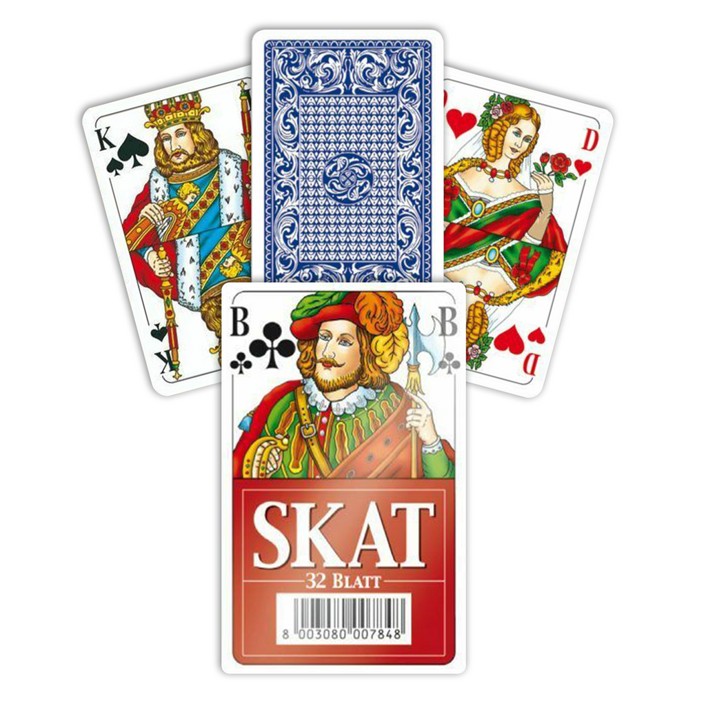 Modiano Skat playing cards (blue) Modiano
