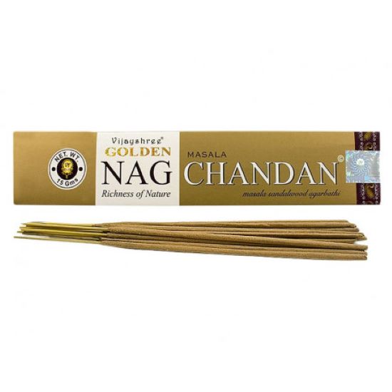 Golden Nag - Chandan Incense Vijayshree Vijayshree